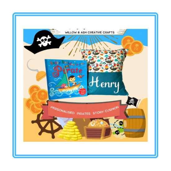Pirates Story Cushion