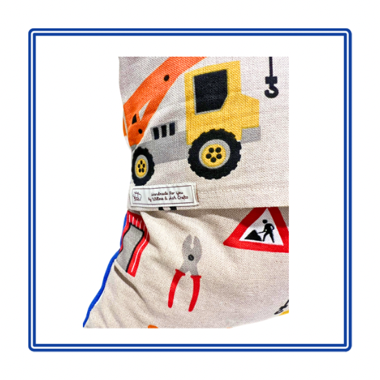 Construction Children's Story Cushion