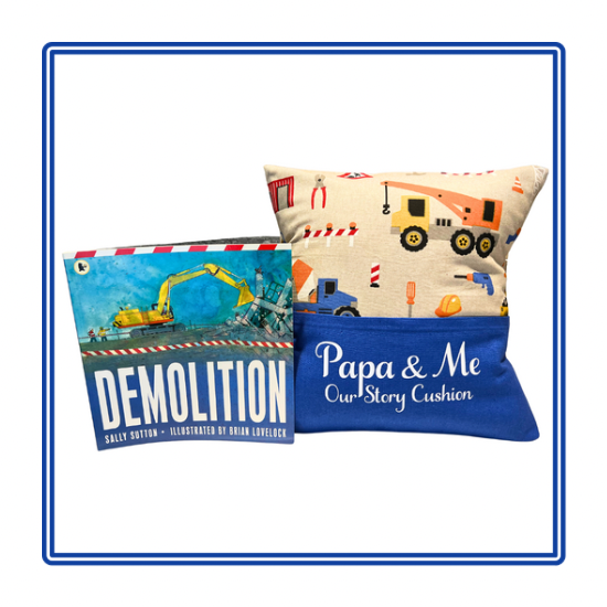 Construction Children's Story Cushion