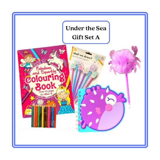 Little Fishes Children's Story Cushion