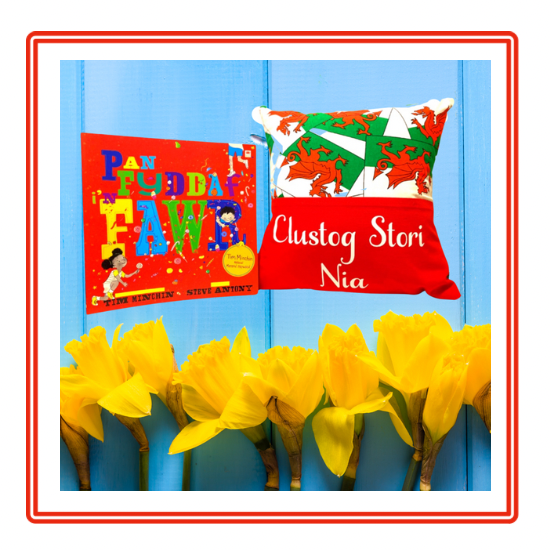 Welsh Dragons Children's Story Cushion