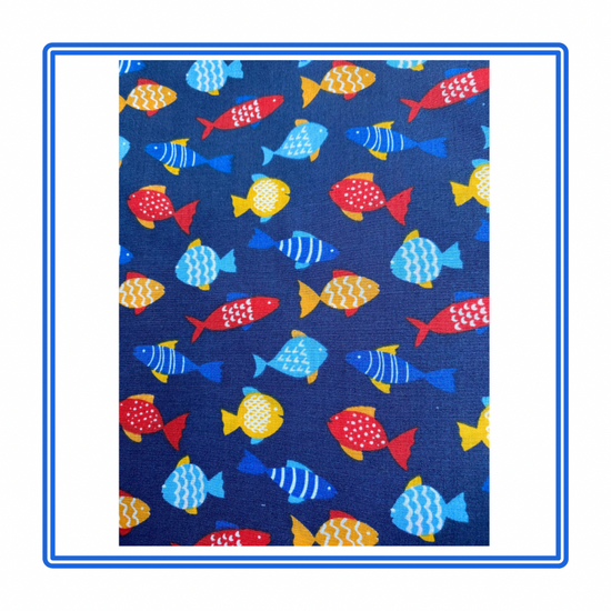 Little Fishes Children's Story Cushion