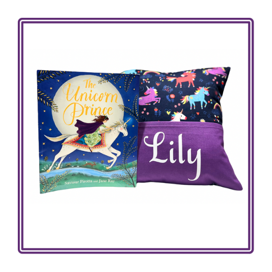 Unicorn Brights Children's Story Cushion