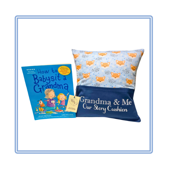 Friendly Foxes Children's Story Cushion