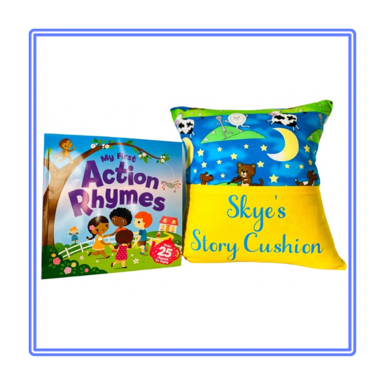 Hey Diddle Diddle Children's Story Cushion
