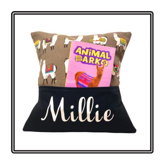 Llama Drama Children's Story Cushion