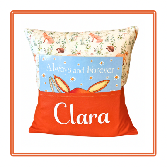 Forest Friends Children's Story Cushion