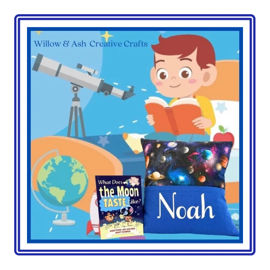 Space Children's Story Cushion