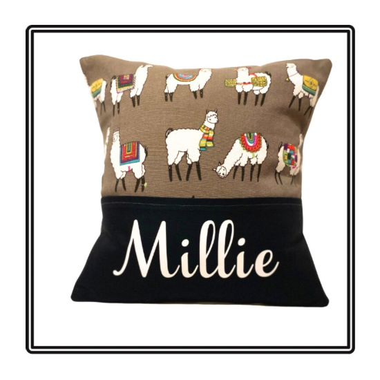 Llama Drama Children's Story Cushion