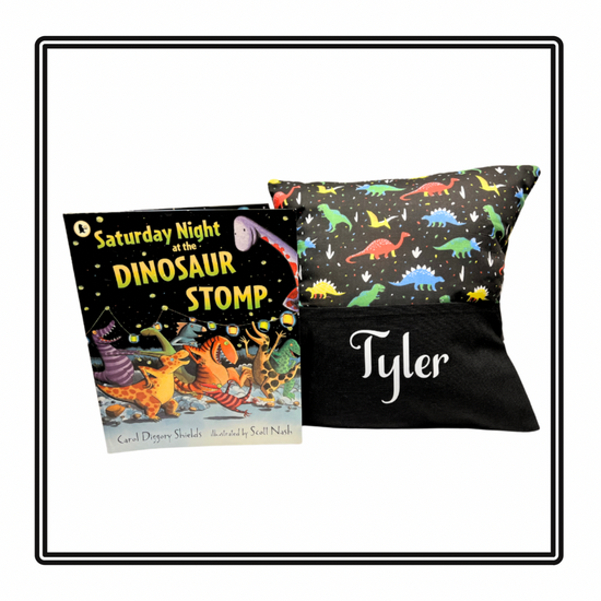 Bright Dinos Children's Story Cushion