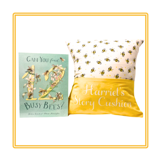 Buzzy Bees Children's Story Cushion