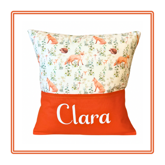 Forest Friends Children's Story Cushion