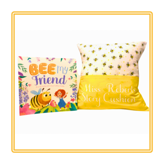 Buzzy Bees Children's Story Cushion