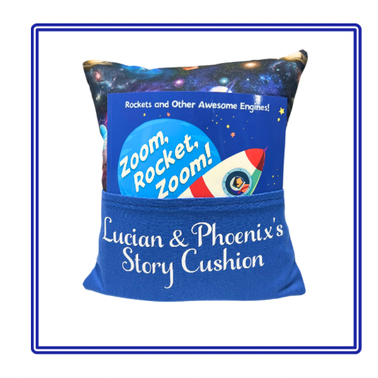 Space Children's Story Cushion