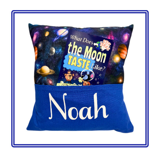 Space Children's Story Cushion