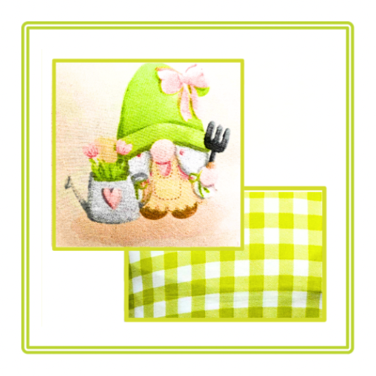 Spring Gnomes Children’s Personalised Bunting