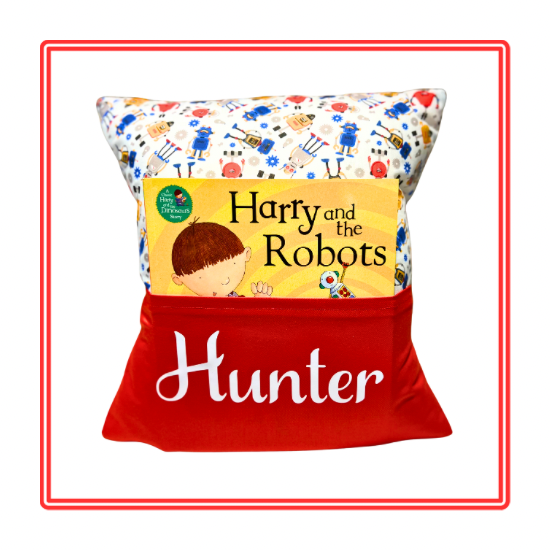 Robots Story Cushion