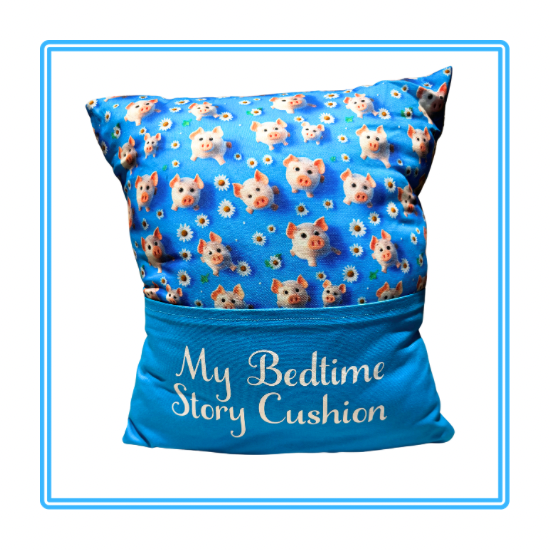 This Little Pig Children's Story Cushion