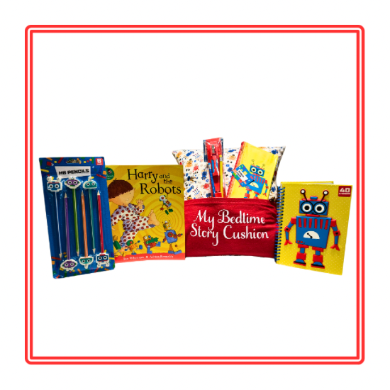 Robots Story Cushion