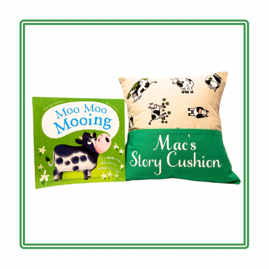 Moo Cow Children's Story Cushion