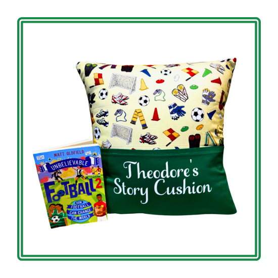 Football Fans Story Cushion