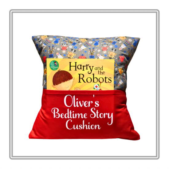 Robots Story Cushion