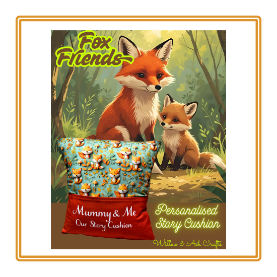 Fox Friends Children's Story Cushion