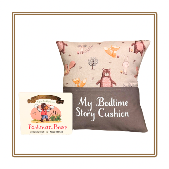 Bear and Friends Children’s Story Cushion