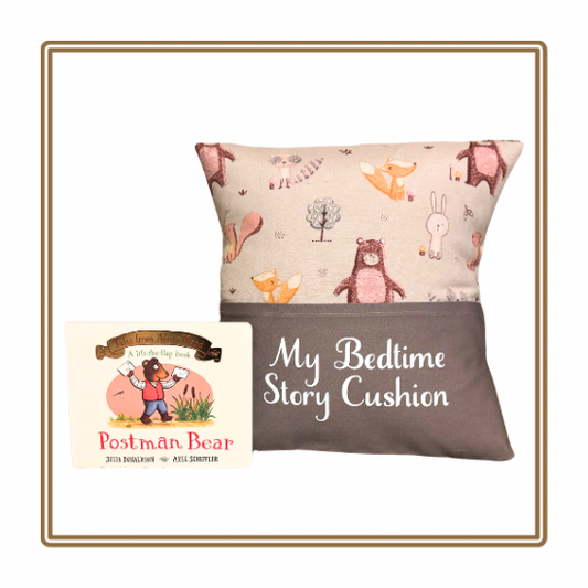 Bear and Friends Children’s Story Cushion