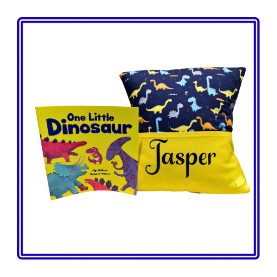 Dinosaur Roar Children's Story Cushion