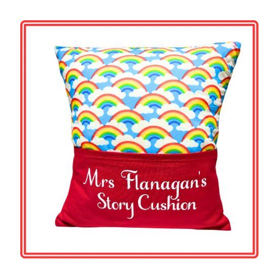 Rainbows Children's Story Cushion