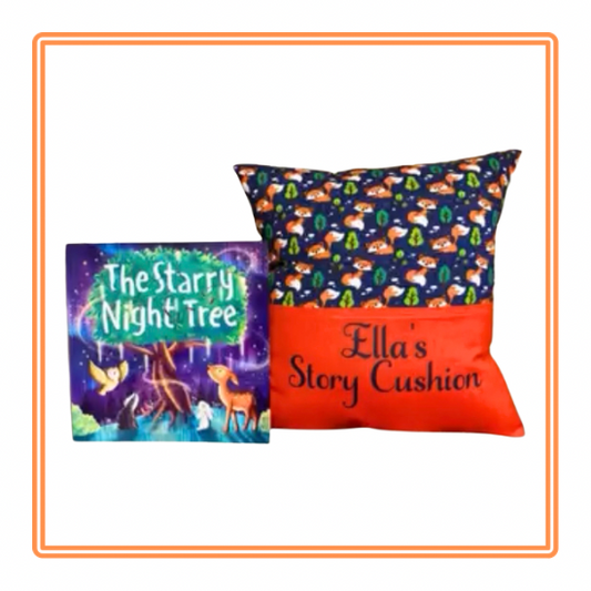 Foxy Children's Story Cushion