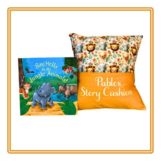 Animal Kingdom Children's Story Cushion