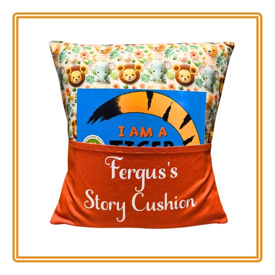Animal Kingdom Children's Story Cushion