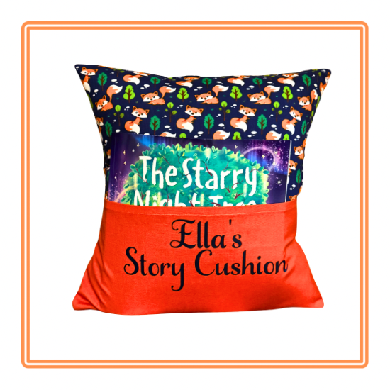 Foxy Children's Story Cushion