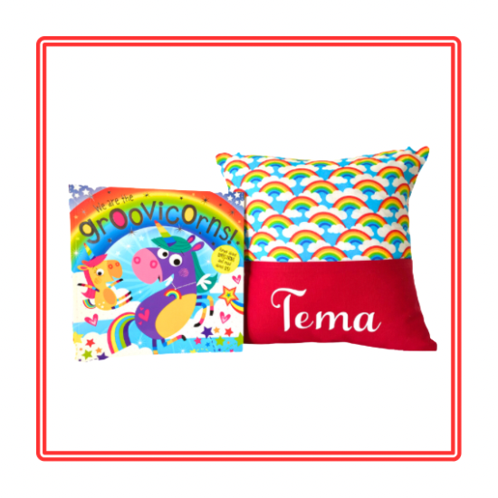 Rainbows Children's Story Cushion