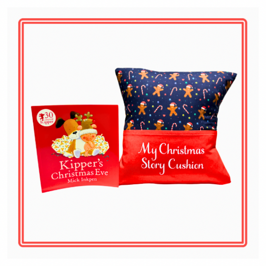 Gingerbread Man Children’s Christmas Story Cushion
