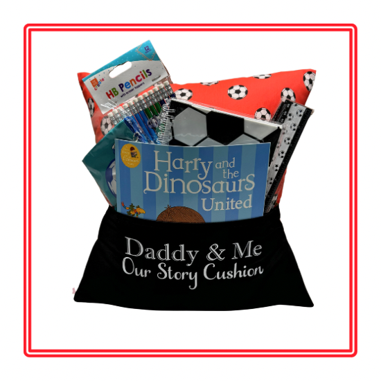 Football Reds Children's Story Cushion