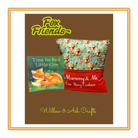 Fox Friends Children's Story Cushion