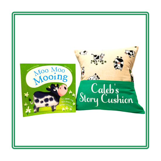 Moo Cow Children's Story Cushion