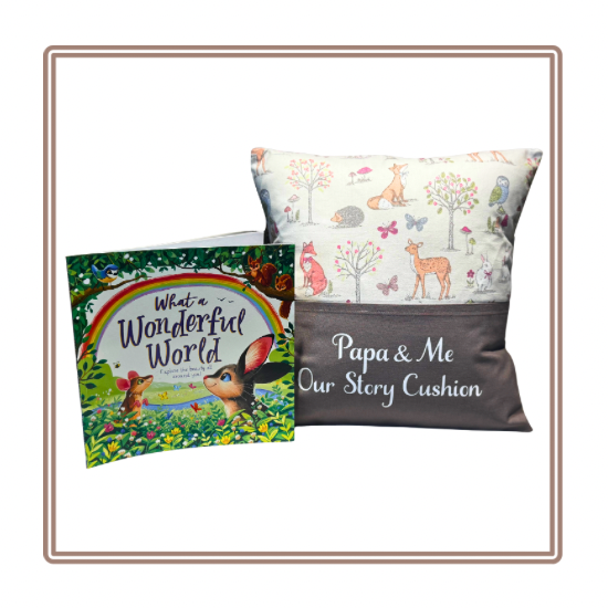Woodland Animals Children's Story Cushion
