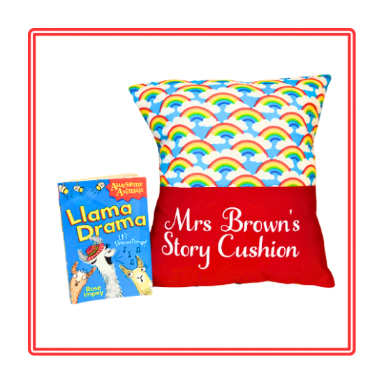 Rainbows Children's Story Cushion