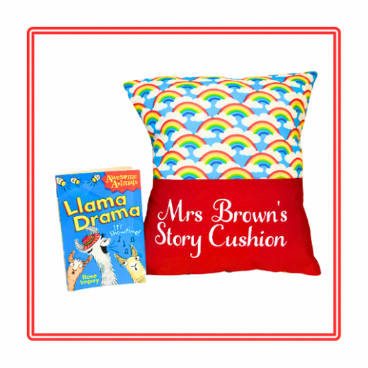 Rainbows Children's Story Cushion