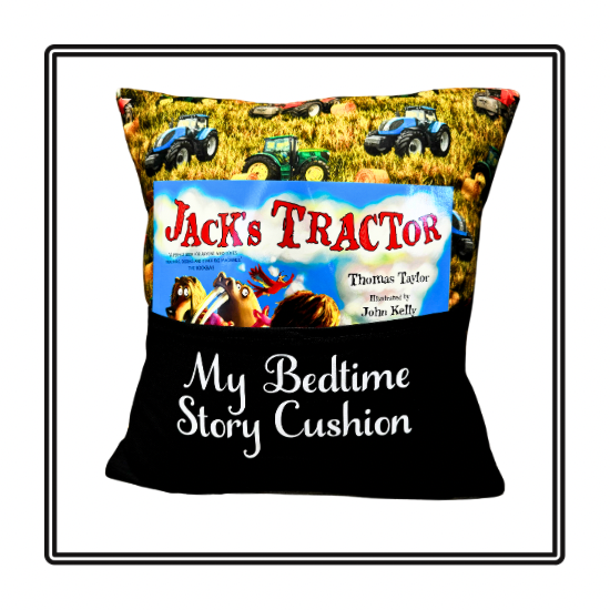 Tractor Dreams Children's Story Cushion