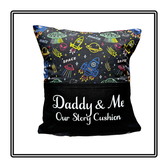 Space Travel Children's Story Cushion