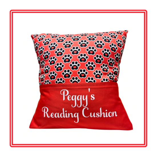Paw Prints Children's Story Cushion