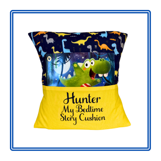 Dinosaur Roar Children's Story Cushion