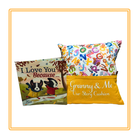 Alphabet Animals Children's Story Cushion