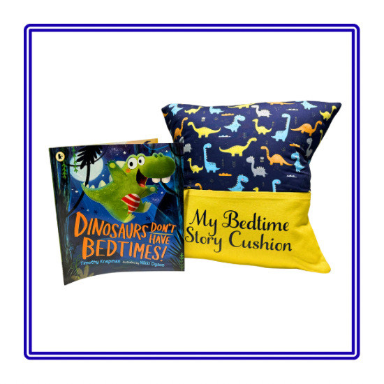 Dinosaur Roar Children's Story Cushion