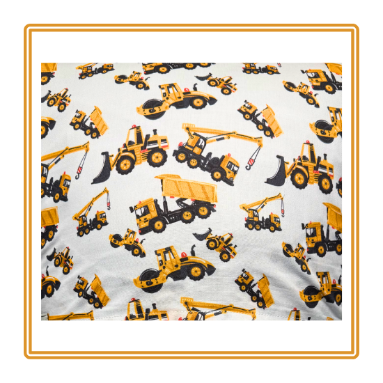 Diggers and Dumpers Children's Story Cushion